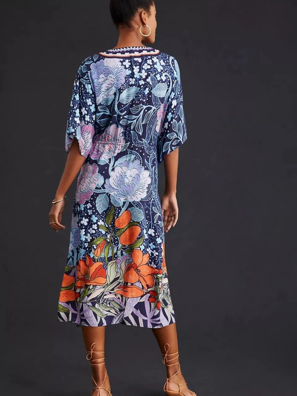 Anthropologie Bl-nk London Kaftan Dress, Unisize